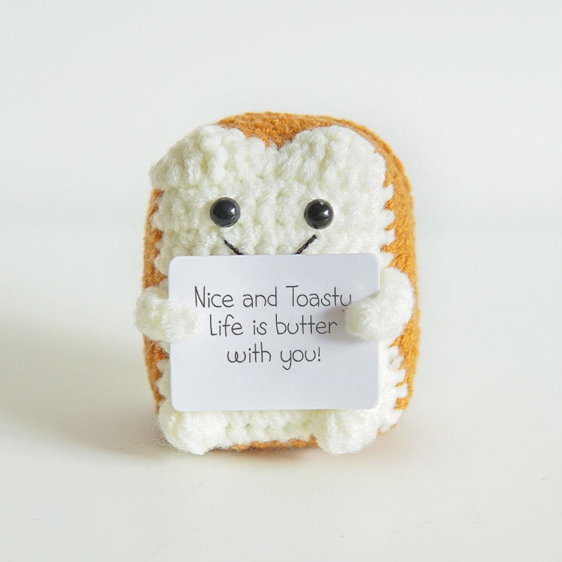 Crochet Amigurumi, Positive Potato/Cucumber/Mushroom/Apple/Lemon/Avocado