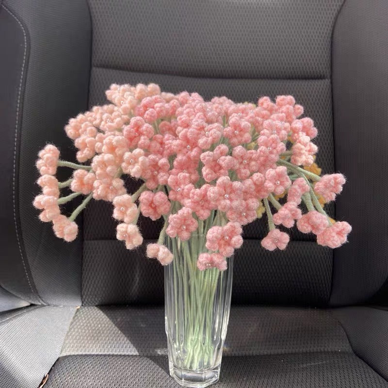 Best Crochet Baby's Breath Medium-stem Bouquet, Available in