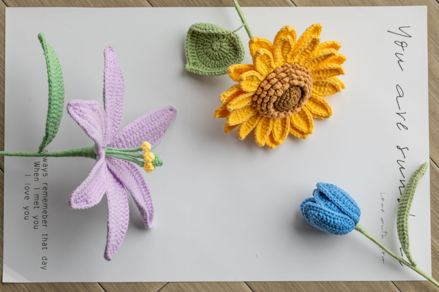 Crochet Tulip Bouquet  Free crochet doily patterns, Crochet bouquet,  Crochet flowers