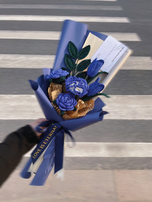 crochet flower bouquet, crochet bouquet, crochet carnation, roses, tulips